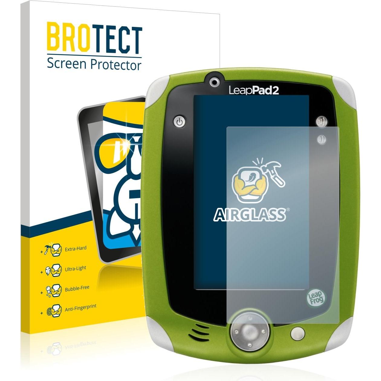 BROTECT AirGlass Panzerglasfolie (1 Stück, LeapPad 2), Tablet Schutzfolie