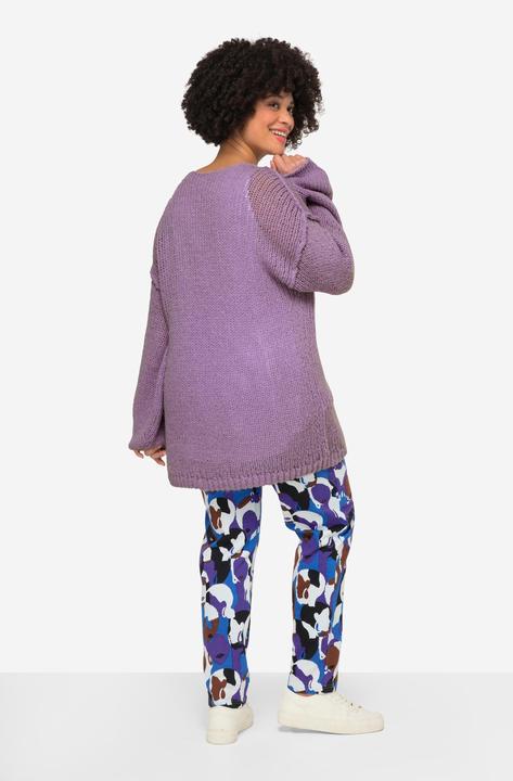 Produktbild Angel of Style Pullover, oversized, Ballonärmel, V-Ausschnitt. (48)