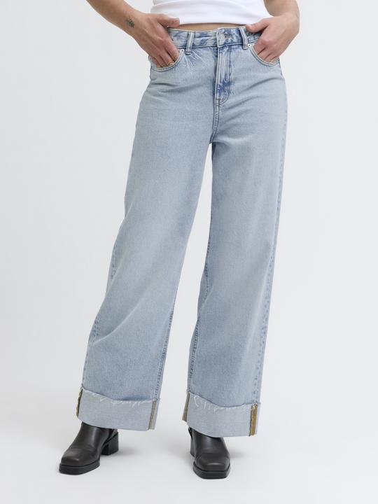Actual product image JJXX Jxtokyo Wide Fold Up Hw R6169 Dnm Ln (W26/L32)