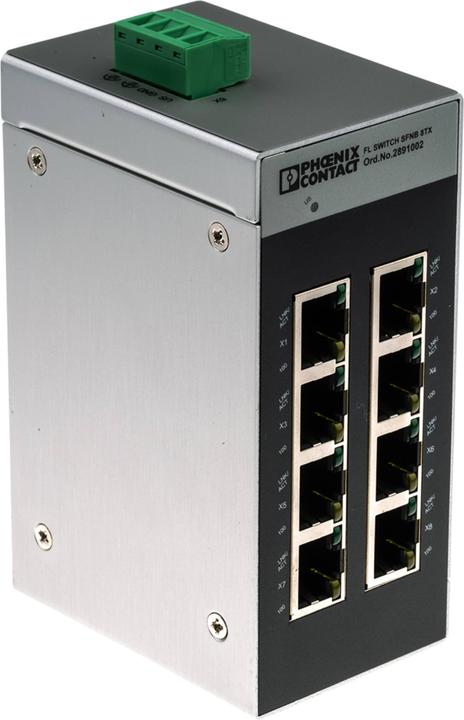 Produktbild Phoenix Contact Ethernet-Switch 8xRJ45-Anschl. (8 Ports)