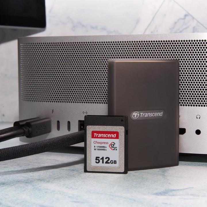 Actual product image Transcend CFexpress 820 (256 GB, CFexpress type B)