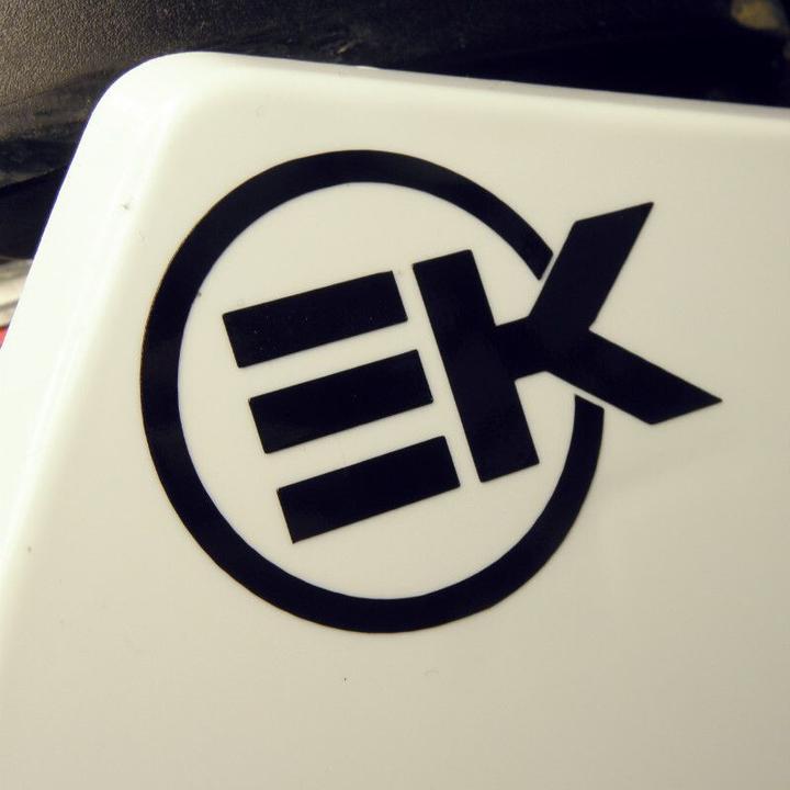 Actual product image Artek Pre-cut motorcycle stickers (2 Sticker)