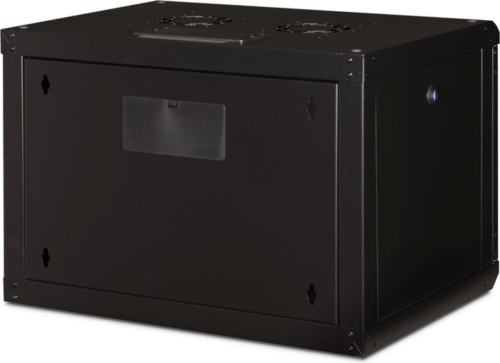 Produktbild Digitus 48,3cm 19Zoll Wandschrank 7HE schwarz Groesse HxBxT 420x600x450 mm (7 HE, 19 Zoll Rack)