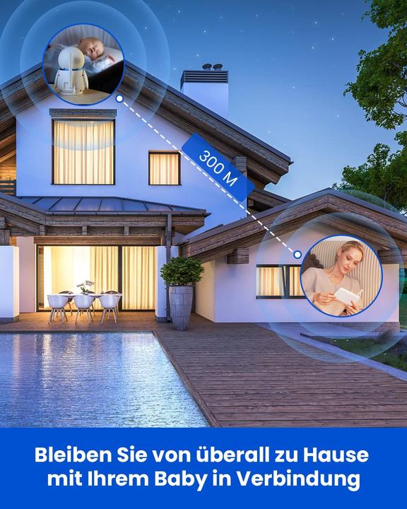 Produktbild Proscenic BM300 Babyphone mit Kamera