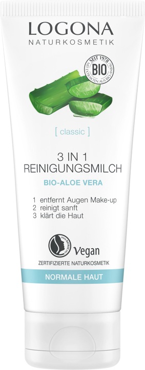 Actual product image Logona 3in1 cleansing 100 ml (Make-up remover, 100 ml)