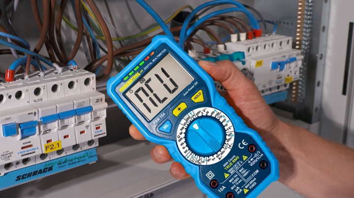 Image du produit Pancontrol Multimètre numérique 1000V True RMS (CAT III 1000V, CAT IV 600V)
