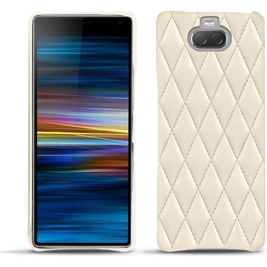 Thumbnail - Noreve Lederschutzhülle (Sony Xperia 10 Plus), Smartphone Hülle, Weiss