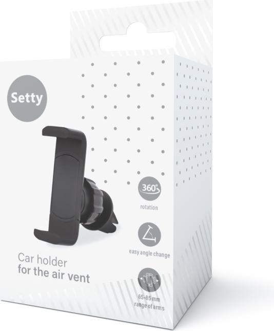 Image du produit Setty support de voiture pour bouche d'aération US-01
