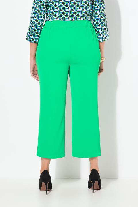 Actual product image Ulla Popken Straight Fit Drawstring Waist Pocket Pants (48)