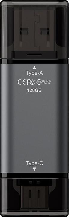 Produktbild Team Group Stick Team X1 64GB USB 3.0 dual drive (64 GB, USB-A, USB-C)