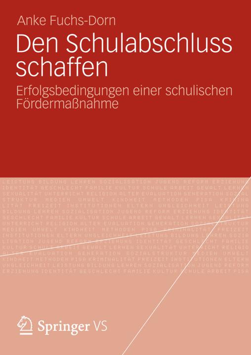 Produktbild Den Schulabschluss schaffen (Deutsch, Anke Fuchs-Dorn, 2012)
