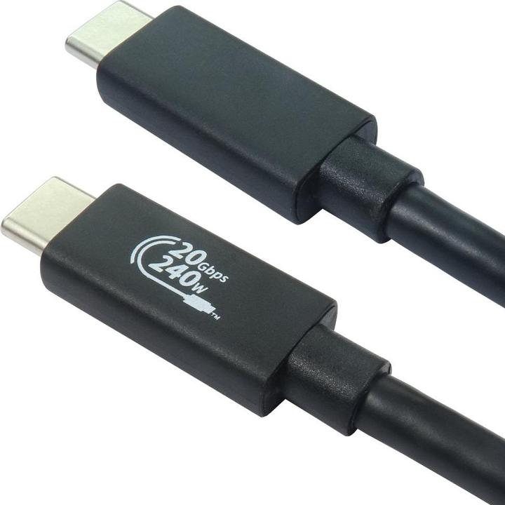 Cables Direct 2m USB4 20Gbps 100W (2 m, 100 W)