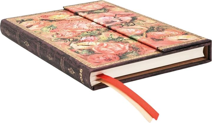 Image du produit Paperblanks Agenda hebdomadaire Fleur de Renoir (13 x 18 cm, 1 semaine / 2 pages)