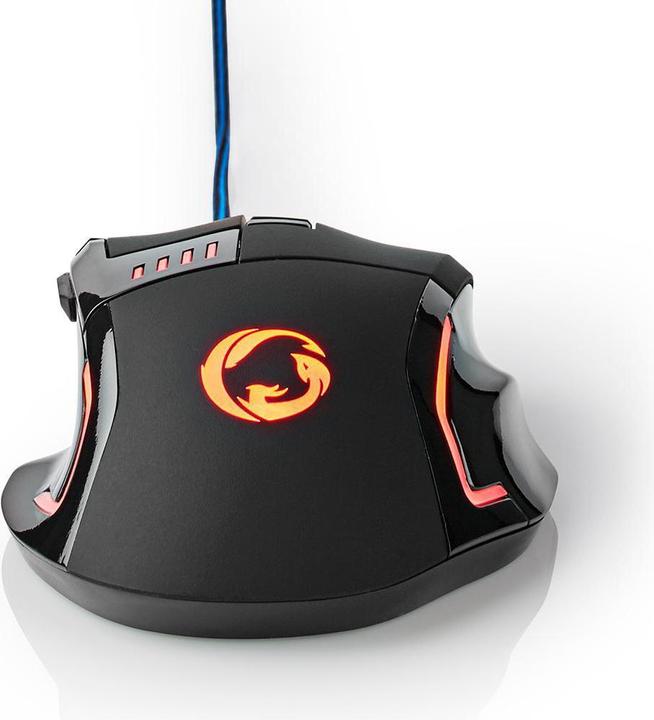 Actual product image Nedis Gaming Mouse GMWD300BK (Cable)