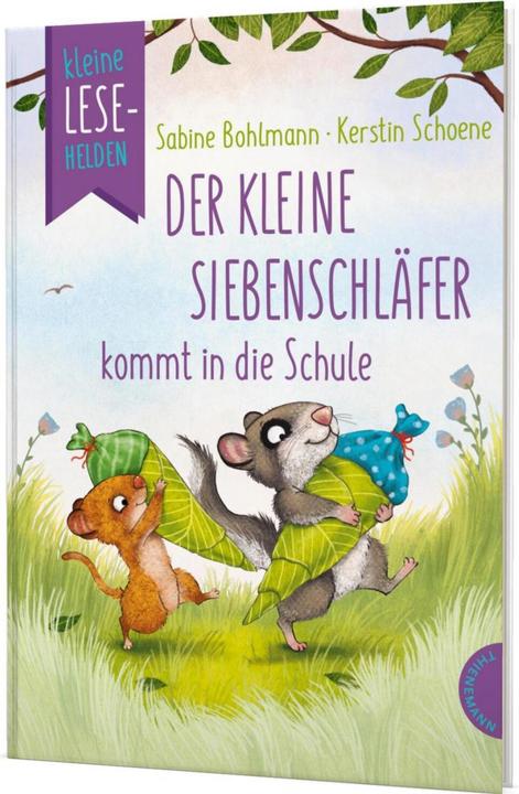 Produktbild Kleine Lesehelden: Der kleine Siebenschläfer kommt in die Schule (Deutsch, Sabine Bohlmann, Kerstin Schoene, 2022)