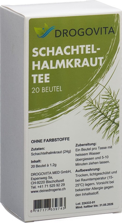 Produktbild Drogovita Schachtelhalm Tee Btl 20 Stk (50 g)