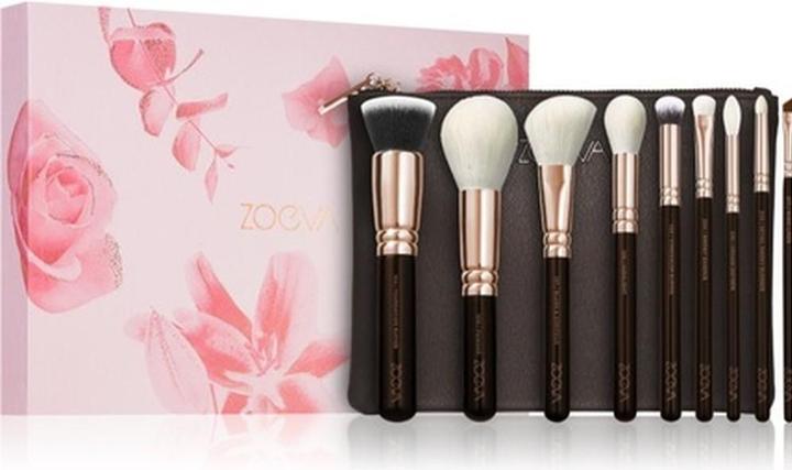 Zoeva Pinsel Geschenkset 9 Pinsel + 1 Tasche 24.0cm x 18.0cm / 9 Stk. (Set)