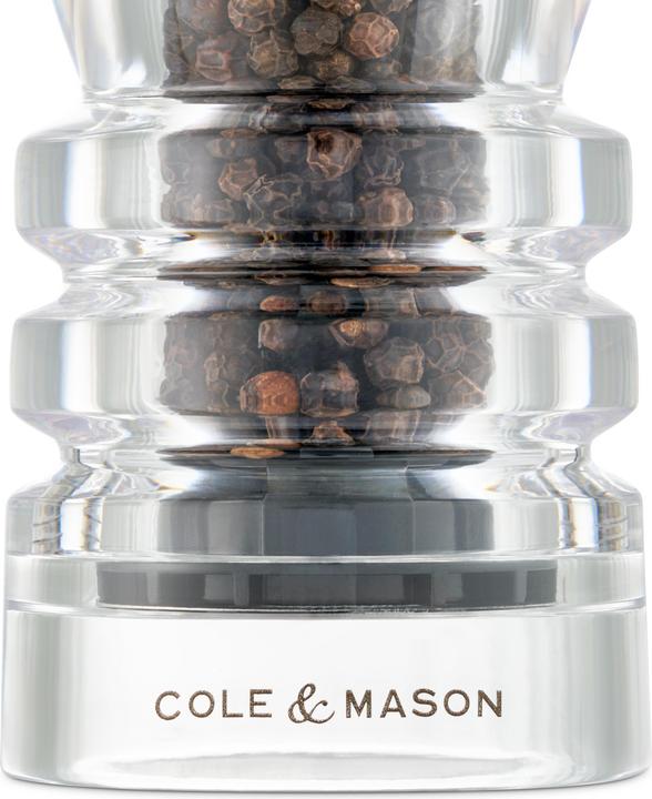 Actual product image Cole & Mason Cole&Mason salt and pepper mill London 22 cm, transparent (Salt, Pepper)