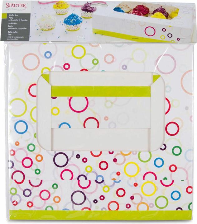 Image du produit Städter Boîte cadeau Party pour 12 cupcakes