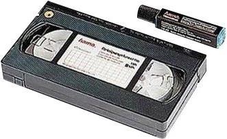 Image du produit Hama Cassette de nettoyage vidéo VHS/S-VHS