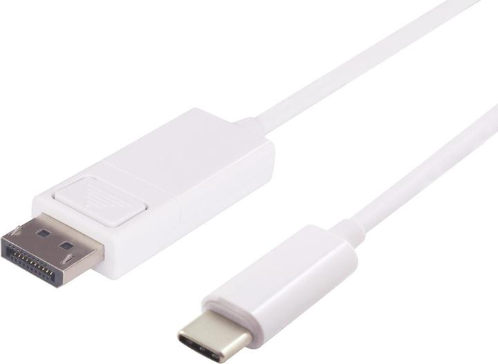 Productafbeelding MicroConnect USB Type C - DisplayPort (1 m, USB Type C, DisplayPort, 1.2)