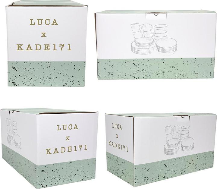 Immagine prodotto Tavola 30-teiliges Geschirr-Set Lucca grau (30 Pezzo/i)