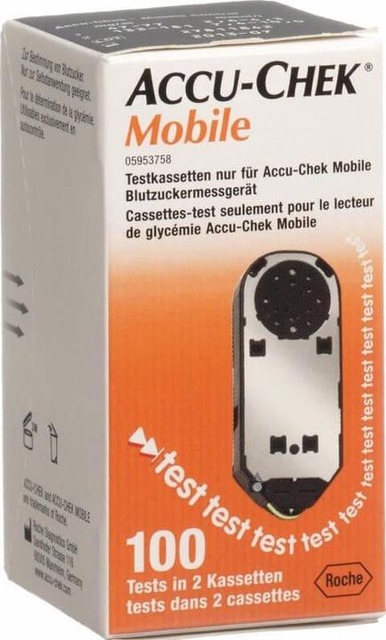 Produktbild Accu-Chek Mobile Testkassette (100) (Teststreifen)