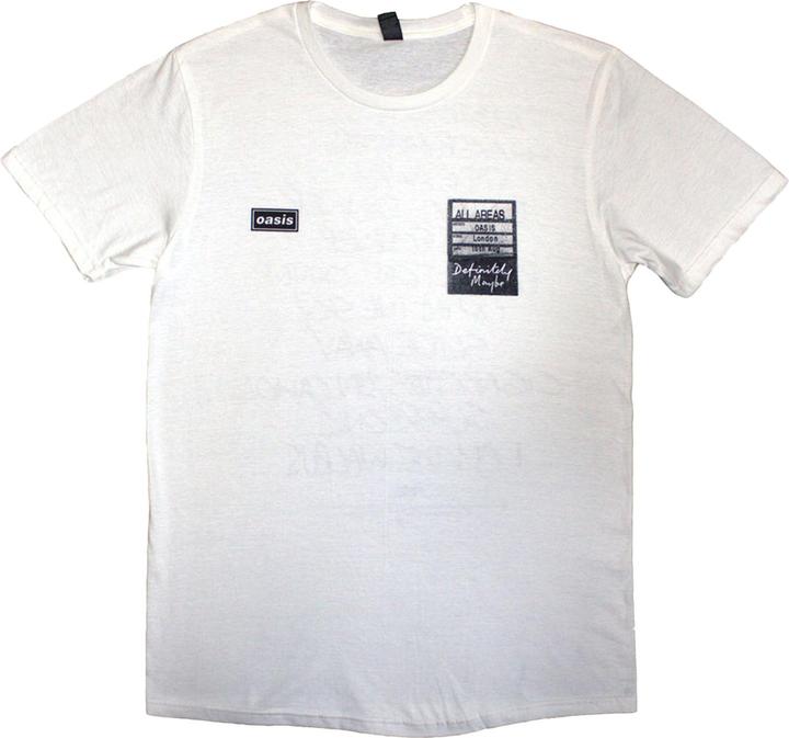 Produktbild Oasis Definitely Maybe AAA Setlist TShirt (L)