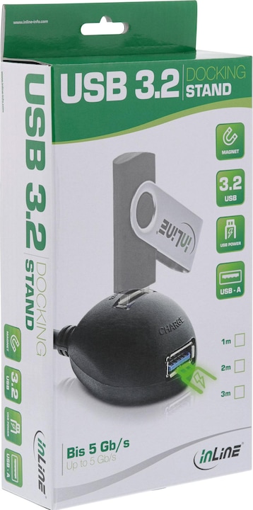 Produktbild InLine USB 3.0 Verlängerung (3 m, USB 3.0)