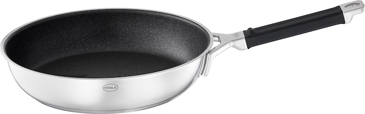 Rösle Silence Pro (28 cm, Poêle à frire, Acier inoxydable)
