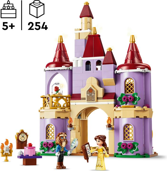 Produktbild LEGO Das verzauberte Schloss von Belle und dem Biest (43289, LEGO Disney)