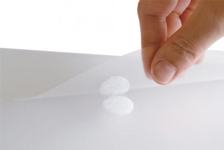 Productafbeelding Elba Folderhoes met uitzetvouwen, DIN A4, PP, 0,2 mm generfd, transparant, rechts open, met sluitflap (A4, 10x)