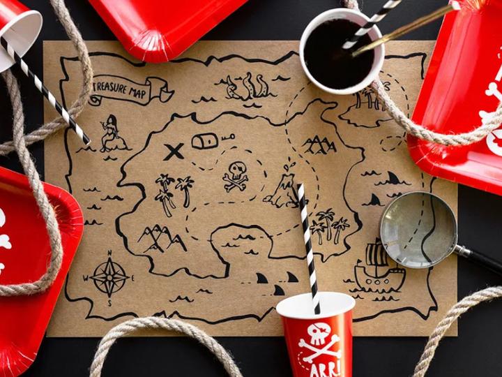 Image du produit Partydeco Pirates (6 pcs, 40 x 30 cm)
