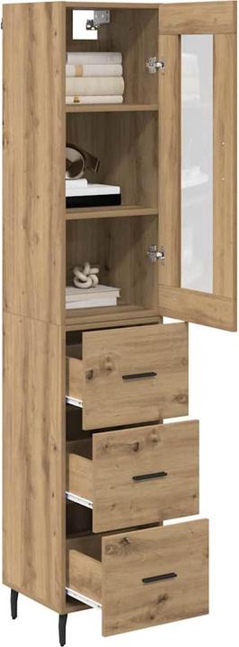 Image du produit vidaXL Sideboard (34.50 x 34 x 180 cm)