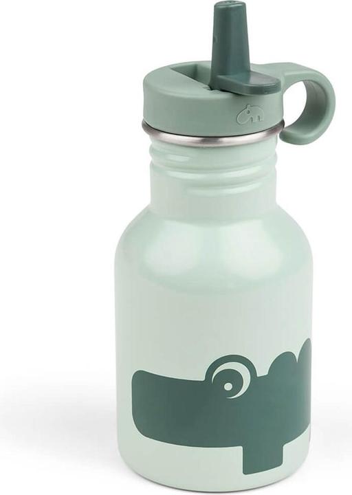 Actual product image Done by Deer Trinklernbecher & Trinklernflaschen Edelstahl-Trinkflasche mit Strohhalm 350 (350 ml)