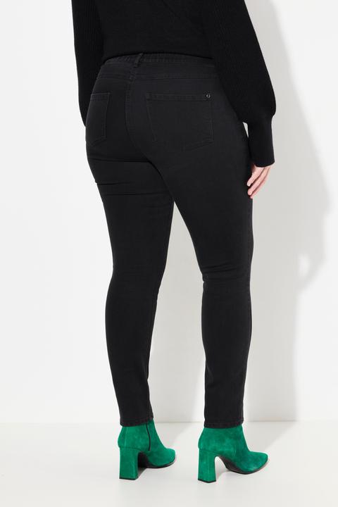 Produktbild Ulla Popken Jeans Sarah, schmales Bein, Stretchdenim, Saumschlitz (42)