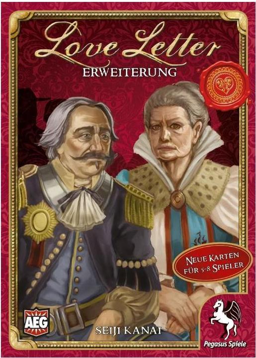 Produktbild Pegasus Love Letter Erweiterung (Deutsch, 5 - 8 Spieler)