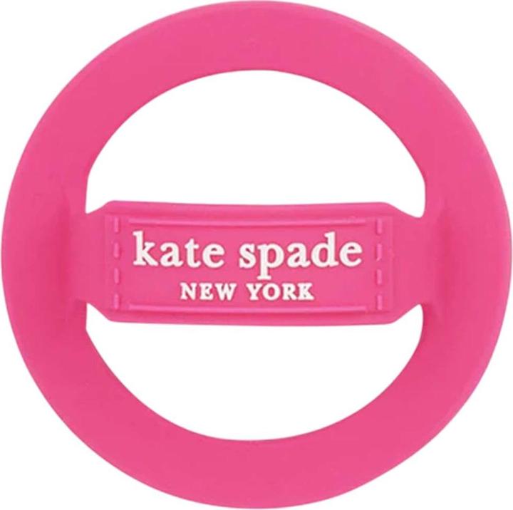 Kate Spade Magnetischer Schlaufengriff – MagSafe Fingergriff (Pom Pom Pink)