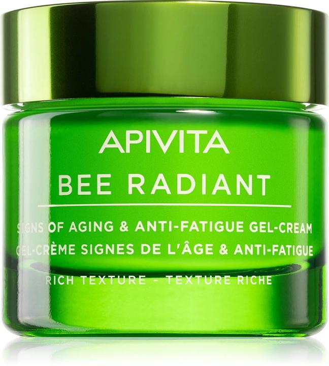 Actual product image Apivita Bee Radiant Signs Of Aging Anti-Fatigue Cream Rich Texture 50ml (50 ml, Day cream)