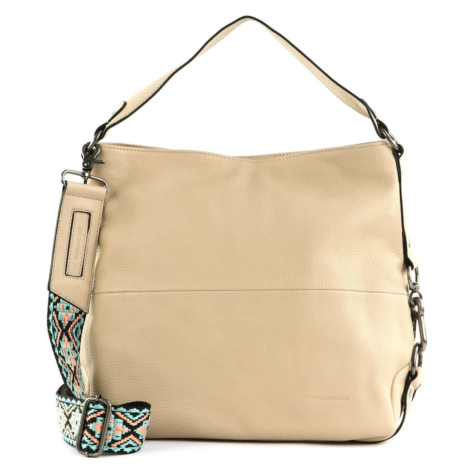 FredsBruder, Damen, Handtasche, Handtasche Sha Na Hobo, Beige