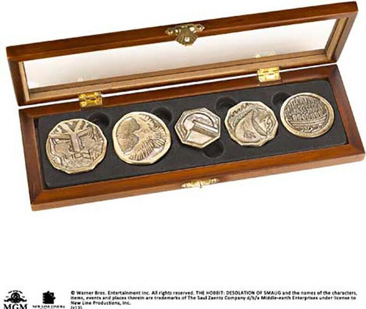 Produktbild Noble Collection Der Hobbit: Dwarven Treasure - Münzen Set