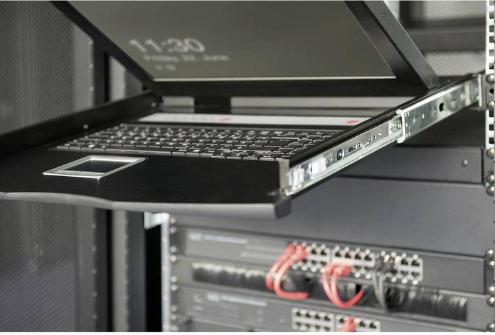 Image du produit Digitus Console KVM HD LCD 19", 1 port VGA, clavier UK