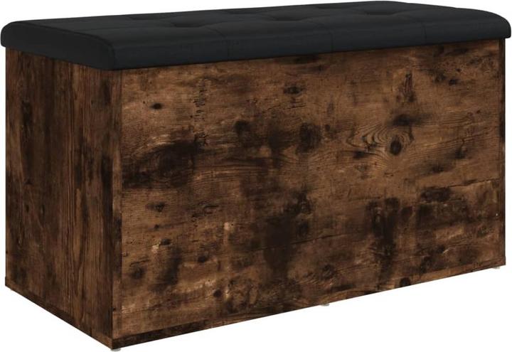 Immagine prodotto VidaXL Panca con contenitore in rovere fumé 82x42x45 cm (42 cm)