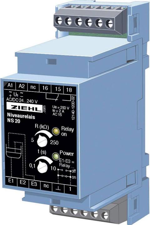 Ziehl Steuerrelais Niveaurelais NS 20
