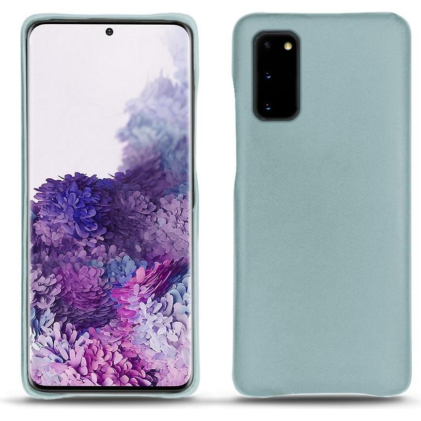Noreve Lederschutzhülle (Samsung Galaxy S20), Smartphone Hülle, Blau
