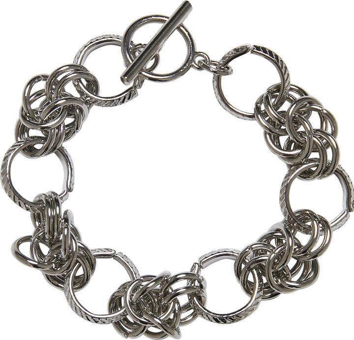 Immagine prodotto Urban Classics Multiring Bracelet silver L/XL (Zinco)