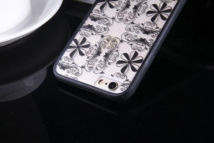 Produktbild König Design Apple iPhone SE 2022 Handyhülle Mandala Case Cover Schutzhülle Bumper Schwarz
