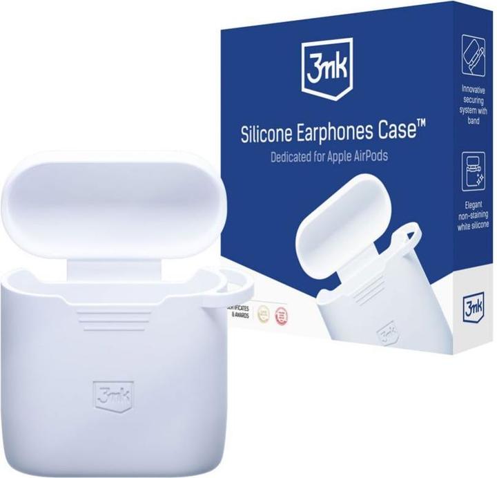 Produktbild 3MK Silicon Case AirPods 2nd gen + karabińczyk (Kopfhörer Tasche)