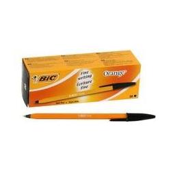 Thumbnail - Bic, Schreibstifte, Kugelschreiber Orange, Strichfarbe: schwarz (Orange, 1 x)