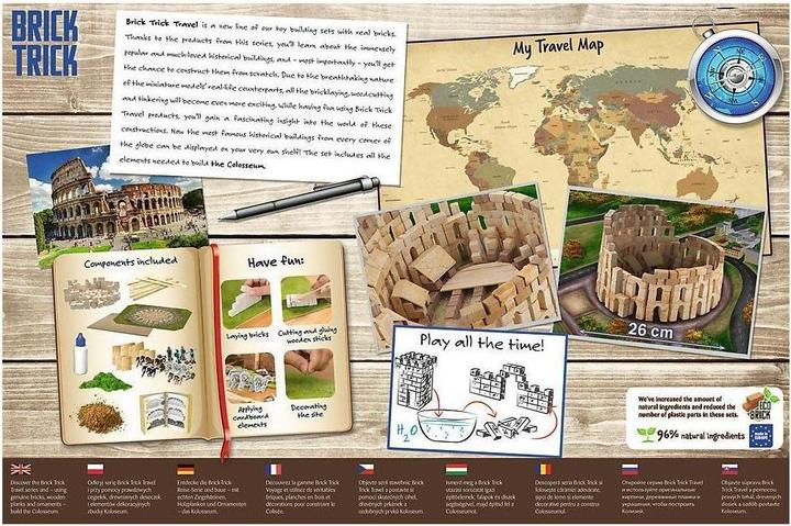 Actual product image Trefl Brick Trick - XL - Colosseum, Italy (German)